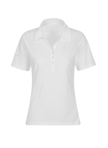 Trigema Damen 537611 Poloshirt, Weiß (Weiss 001), Small von Trigema