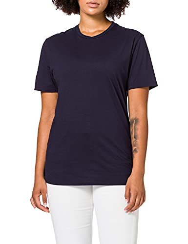 Trigema Damen 539202 T-Shirt, Blau (Navy C2C 546), 40 (Herstellergröße: M) von Trigema
