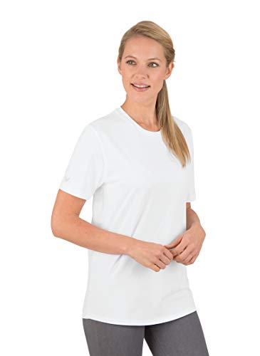 Trigema Damen 539202 T-Shirt, Weiß (Weiss C2C 501), 36 (Herstellergröße: S) von Trigema