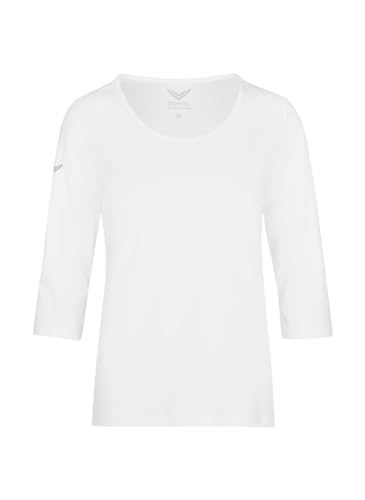 Trigema Damen 539505 T Shirt, Weiss-c2c, XXL EU von Trigema