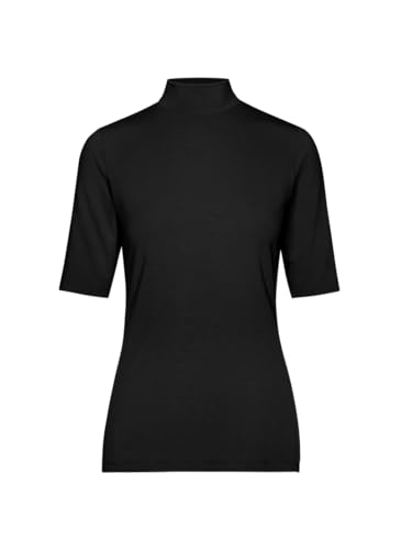 Trigema Damen T-Shirt mit elastischem Stehkragen von Trigema