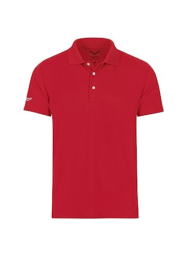 Trigema Damen 544601 Poloshirt, Rot (Kirsch 036), 44 (Herstellergröße: L) von Trigema