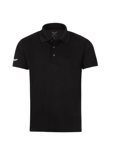 Trigema Damen 544601 Poloshirt, Schwarz (Schwarz 008), 40 (Herstellergröße: M) von Trigema