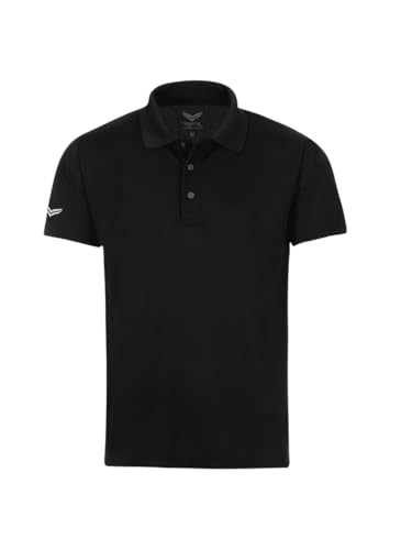 Trigema Damen 544601 Poloshirt, Schwarz (Schwarz 008), 48 (Herstellergröße: XL) von Trigema