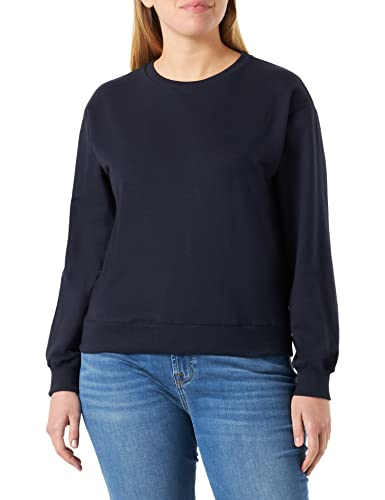 Trigema Damen 571501 Sweatshirt, Navy, L von Trigema