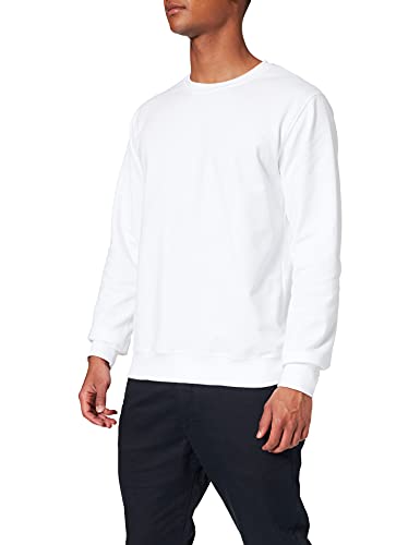 Trigema Damen 574501 Sweatshirt, Weiß (Weiß 001), 36 (Herstellergröße: S) von Trigema