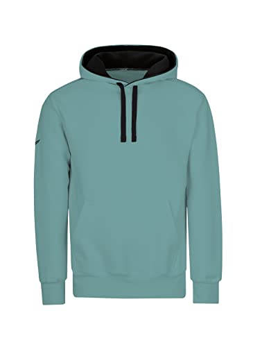 Trigema Damen 575905 Kapuzenpullover, seegras, L von Trigema