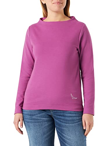 Trigema Damen 576511122 Pullover, Fuchsia, L von Trigema