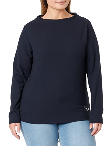 Trigema Damen 576511122 Pullover, Navy, M von Trigema