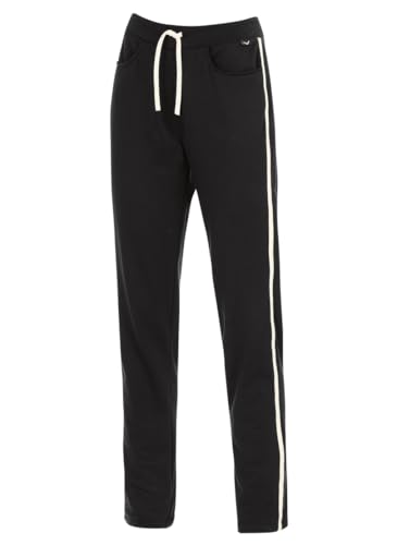 Trigema Damen 577019718 Sporthose, Schwarz (Schwarz 008), W36(Herstellergröße: XL) von Trigema