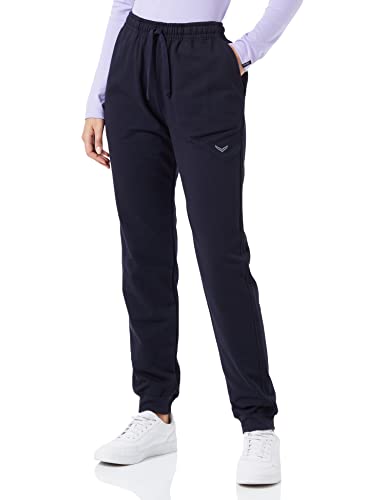 Trigema Damen 579096 Jogginghose, Navy, L von Trigema