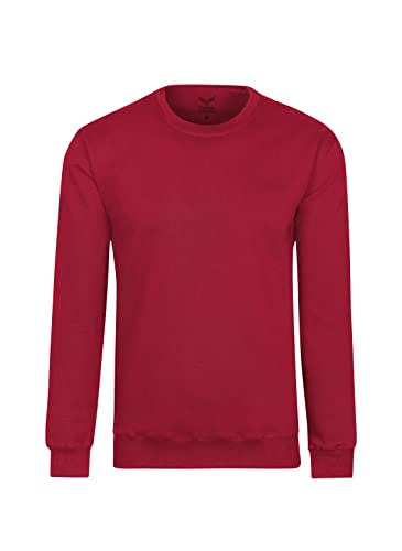 Trigema Damen 579501 Sweatshirt, Rubin, XXL von Trigema