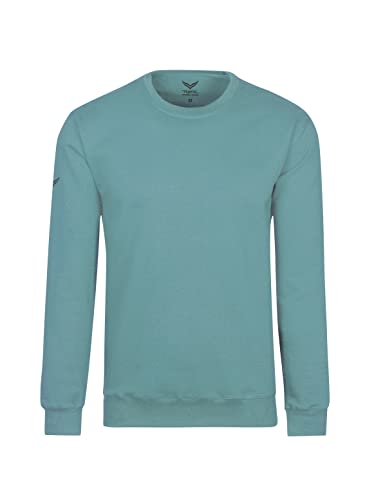 Trigema Damen 579501 Sweatshirt, seegras, M von Trigema