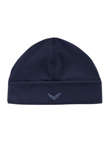 Trigema Damen fleece hat Strickm tze, Blau (blau 046), Größe: 2 von Trigema