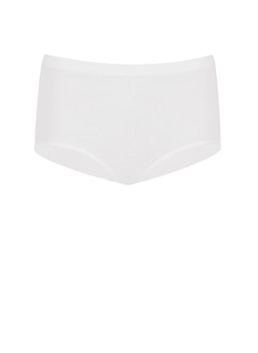 Trigema Damen 5853012 Hipster, Weiß (weiß 001), 44 (Herstellergröße: L) (2er Pack) von Trigema