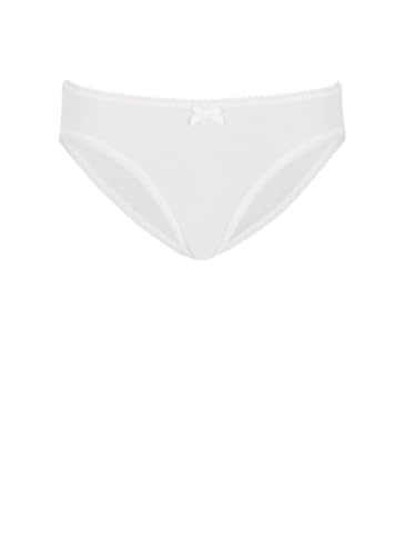 Trigema Damen 5853042 Hipster, Weiß (weiß 001), 36 (Herstellergröße: S) (2er Pack) von Trigema