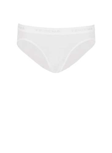 Trigema Damen 5853112 Hipster, Weiß, 40 (Herstellergröße: M) (2er Pack) von Trigema