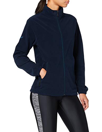 Trigema Damen Jacke 555104, Gr. 36 (HerstellergröÃŸe: S), Blau (blau 046) von Trigema