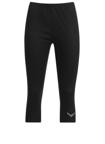 Trigema Damen 502011 Leggings, Schwarz (Schwarz 008), 32(Herstellergröße:XS) von Trigema