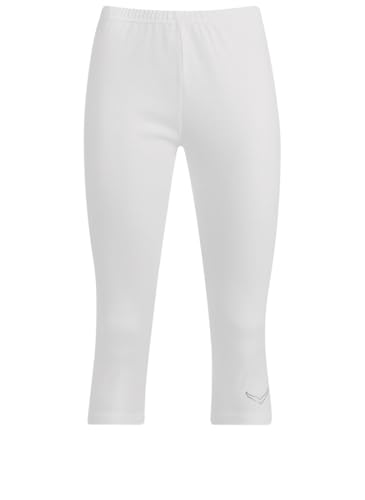 Trigema Damen 502011 Leggings, Weiß (Weiss 001), 32(Herstellergröße:XS) von Trigema