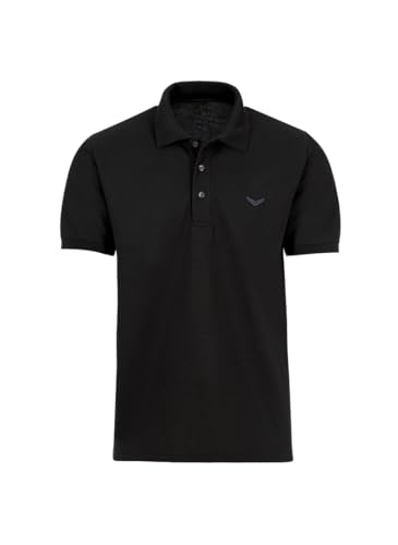 Trigema Damen Poloshirt , Schwarz (Schwarz 008) , M von Trigema