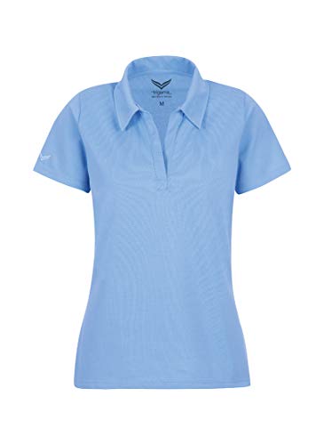 Trigema Damen 521612 Poloshirt, Blau (Horizont), M von Trigema