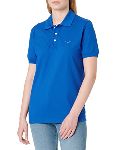 Trigema Damen Poloshirt , Blau (Royal 049) , XL von Trigema