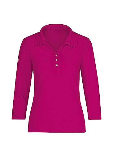 Trigema Damen Poloshirt mit Swarovski®-Kristallen von Trigema