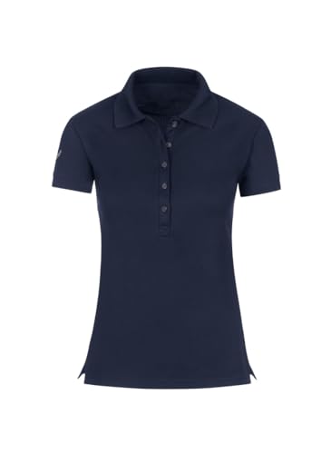 Trigema Damen 526611 Poloshirt, Blau (Navy 046), 48 (Herstellergröße: XL) von Trigema