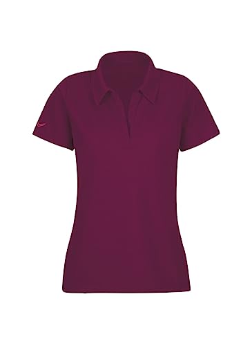 Trigema Damen 521612 Poloshirt, Rot (Sangria 08), S von Trigema