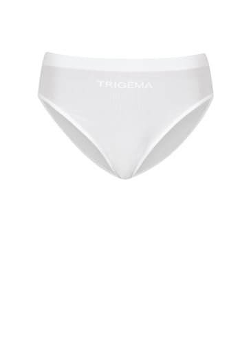Trigema Damen 512310 Slip, Weiß (Weiss 001), L EU von Trigema