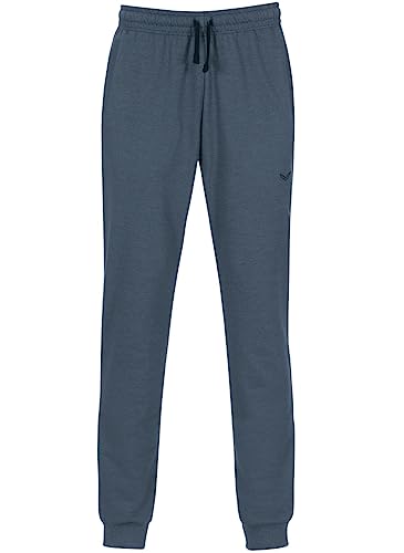 Trigema Damen 575096 Sporthose, Blau (Jeans-Melange 643), 36 (Herstellergröße: S) von Trigema