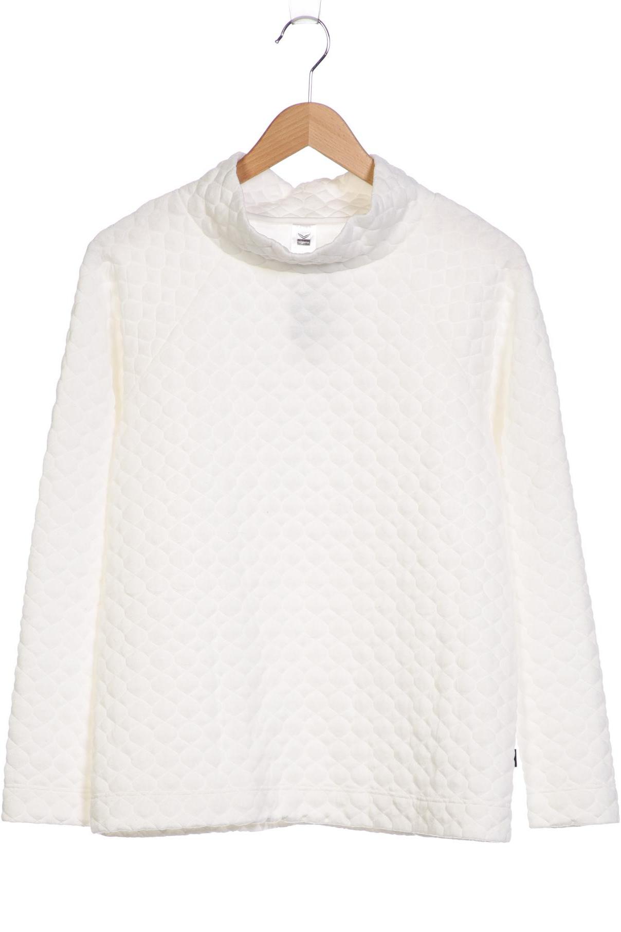 Trigema Damen Sweatshirt, weiß, Gr. 42 von Trigema