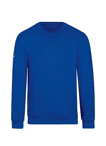 Trigema Damen 574501 Sweatshirt, Blau (Royal 049, 52 (Herstellergröße: XXL) von Trigema