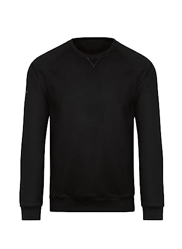 Trigema Damen 575501 Sweatshirt, Schwarz (Schwarz 008), 52 (Herstellergröße: XXL) von Trigema