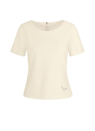Trigema Damen Sweatshirt mit kurzen Ärmeln mit Kristallen von Swarovski Trigema Damen Sweatshirt mit kurzen Ärmeln mit Kristallen von Swarovski von Trigema