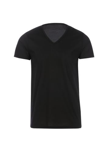 Trigema Damen T-Shirt 536203, Gr. 52 (Herstellergröße: XXL), Schwarz (Schwarz 008) von Trigema