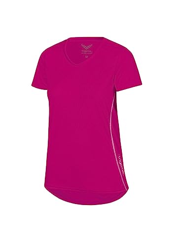 Trigema Damen 544201 T-Shirt, Pink (Magenta 030), Large von Trigema