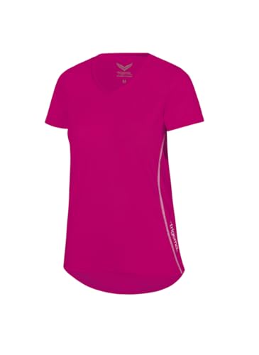 Trigema Damen 544201 T-Shirt, Pink (Magenta 030), Large von Trigema