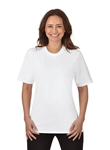 Trigema Damen Trigema Damen T-shirt 538202 T Shirt, Weiß, XXL EU von Trigema