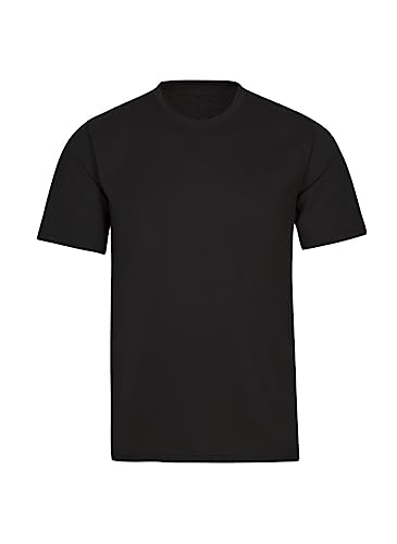 Trigema Damen T-Shirt Deluxe 537202_008, Gr. 4X-Large, schwarz von Trigema