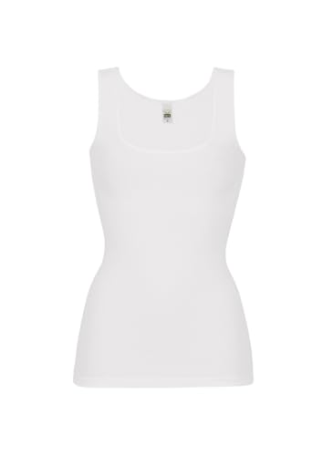Trigema Damen 5864032 Unterhemd, Weiß (Weiss 001), 56 (Herstellergröße: XXXL) (2er Pack) von Trigema