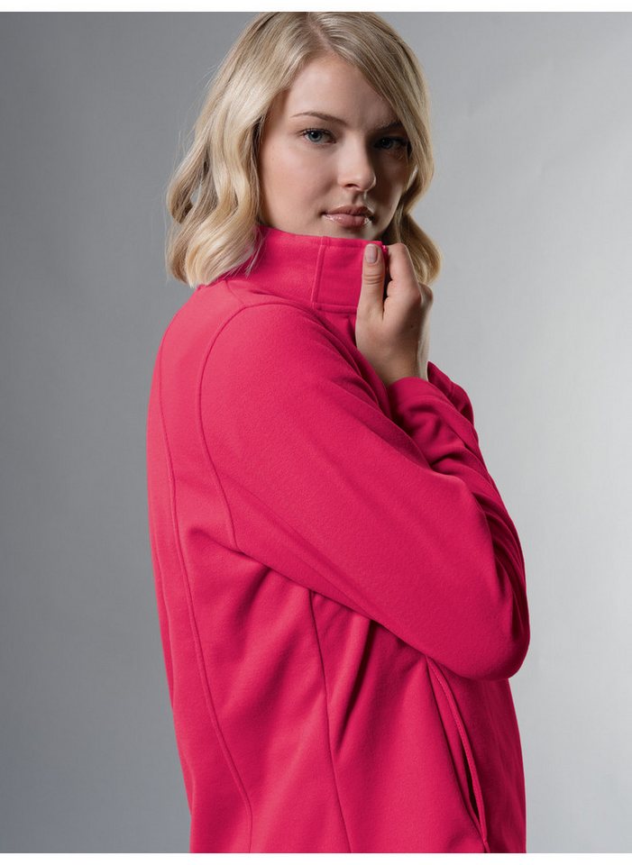 Trigema Fleecejacke TRIGEMA Taillierte Fleecejacke (1-St) von Trigema
