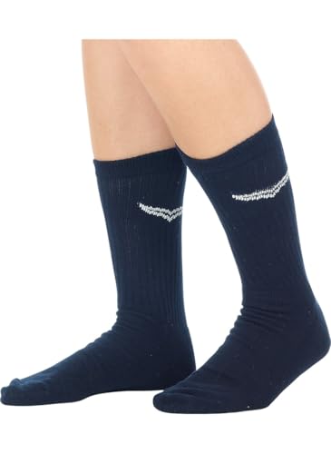 Trigema Herren 607054 Sportsocken, Blau (Navy 046), 39/42 (2er Pack) von Trigema