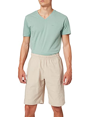 Trigema Herren 615095 Sportshorts, Beige (Sand 125), 60 (Herstellergröße: XXL) von Trigema