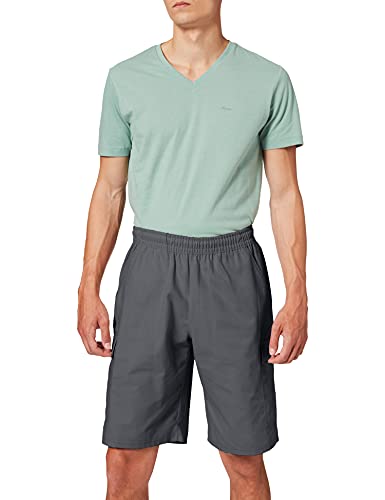 Trigema Herren 615095 Sportshorts, Grau (anthrazit 018), 44 (Herstellergröße: S) von Trigema