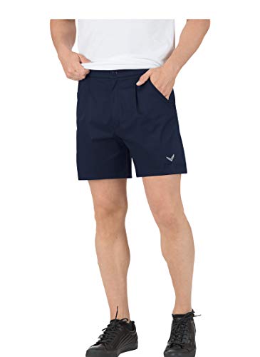 Trigema Herren 616072 Sportshorts, Blau (Navy 046), 58 (Herstellergröße: XXL) von Trigema