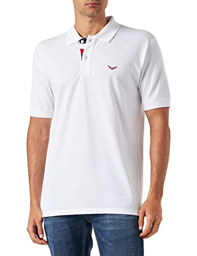 Trigema Herren 621613123 Polohemd, Weiß, S EU von Trigema