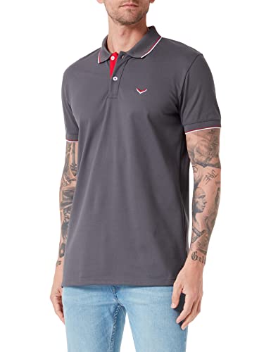 Trigema Herren 621632119 Polohemd, Anthrazit, XL EU von Trigema