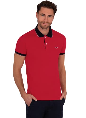 Trigema Herren 621632119 Poloshirt, Kirsch, 3XL von Trigema